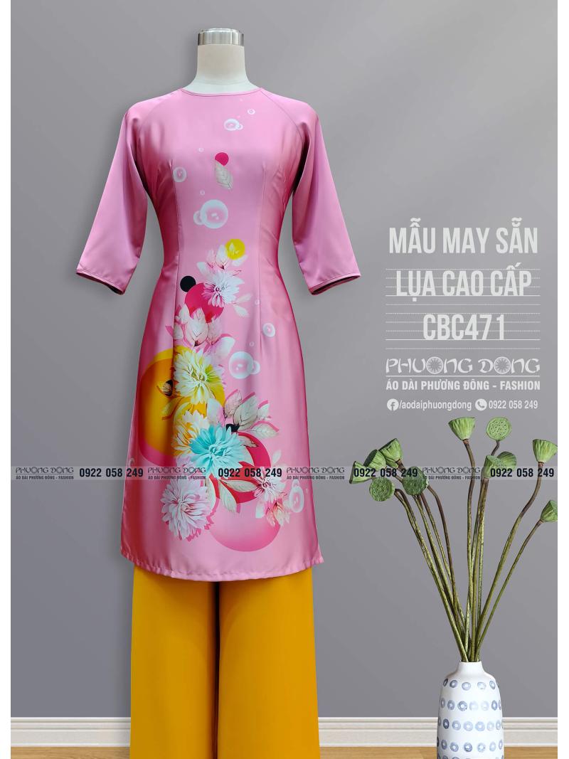 Áo Dài Cách Tân Lụa Cao Cấp CBC471